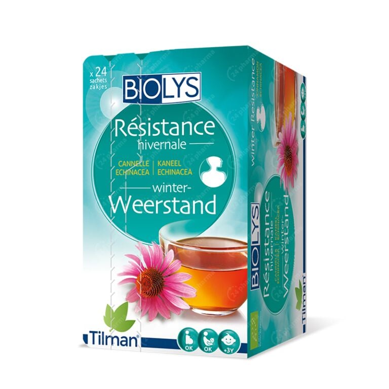 Infusion Anti-stress - Passiflore Mélisse Bio - Biolys - 24 sachets