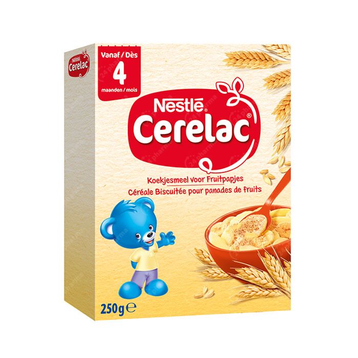 Nestlé Cerelac Céréale Biscuitée pour Panades de Fruits, 800 g