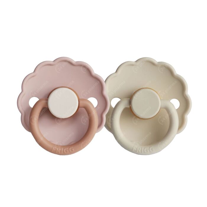 Frigg Daisy Tétine Duo - Biscuit/Cream - 6-18 Mois - Taille 2 - 2 Pièces  Acheter / Commander En Ligne ✓