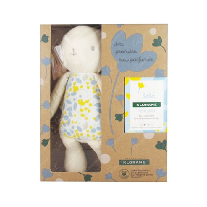 Klorane Bebe Coffret Cadeau Ma Premiere Eau Parfumee 50ml Doudou Lapin 1 Piece Acheter Commander En Ligne 24pharma
