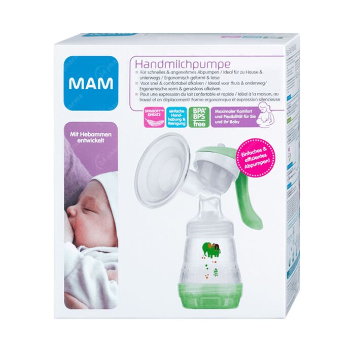 Tire-lait manuel et kit d'allaitement MAM : confortable et ergonomique