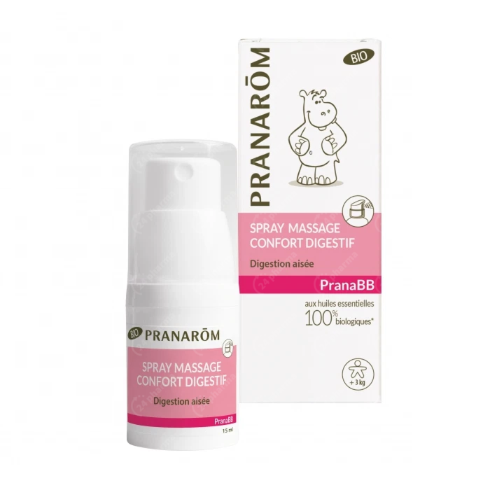 Pranarom Pranabb Huile Massage Confort Digestif Bebe Spray 15ml Acheter Commander En Ligne 24pharma