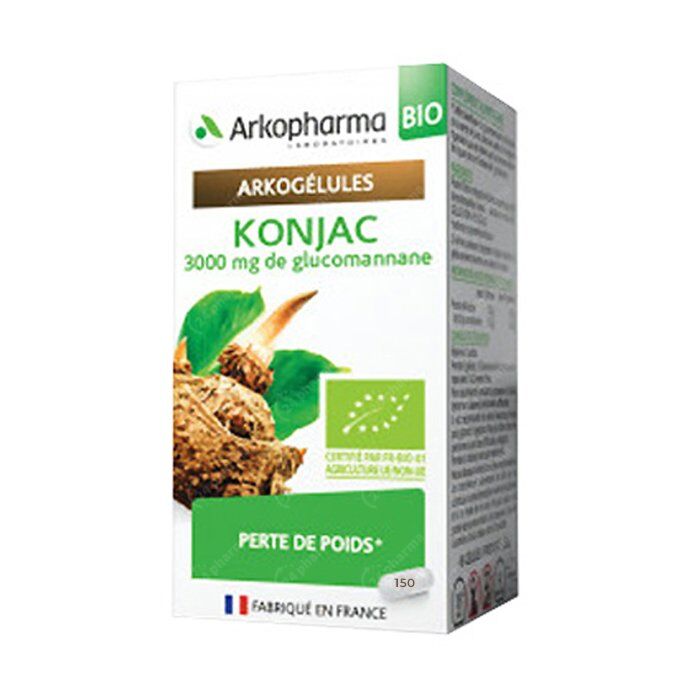 Arkopharma Arkogélules Konjac Bio Perte de Poids 150 Gélules NF Acheter