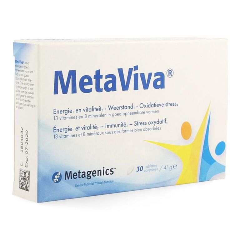 Metagenics MetaViva 30 Tabletten online Bestellen / Kopen