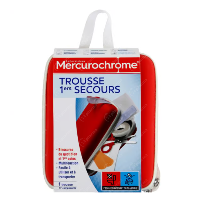 Mercurochrome EHBO-kit 17 Artikelen 1 Stuk online Bestellen / Kopen