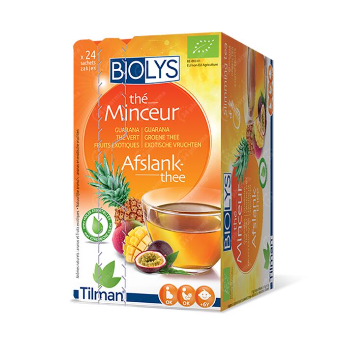 Biolys Afslankthee Guarana/ Groene Thee/ 24 online Bestellen / Kopen