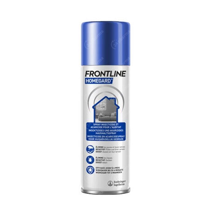 Frontline Homegard Omgevingsspray Anti-Vlooien/ Larven/ 250ml online Bestellen / Kopen