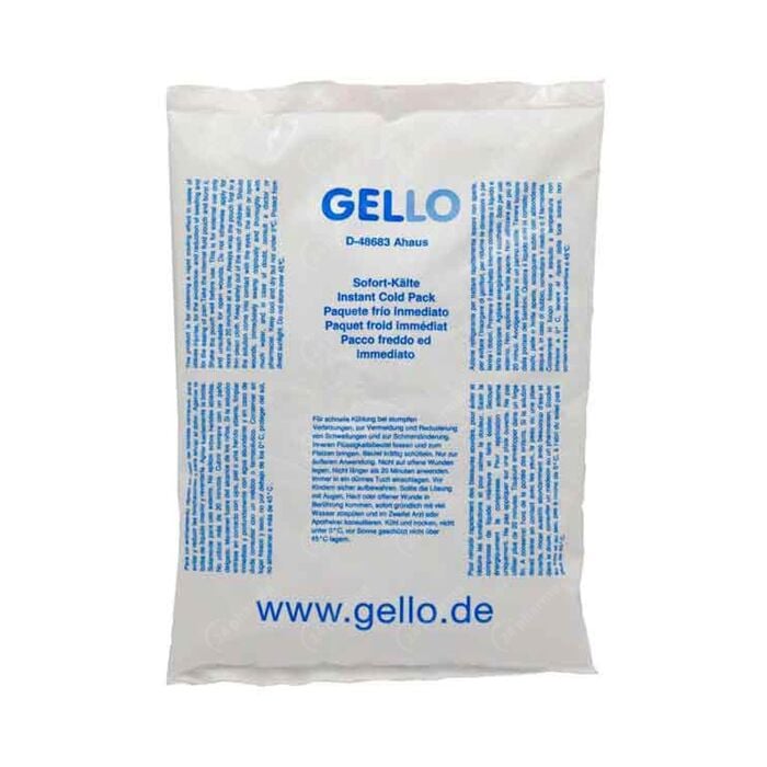 ervaring Onderhoud les Gello Instant Cold Pack Eenmalig Gebruik 1 Stuk online Bestellen / Kopen
