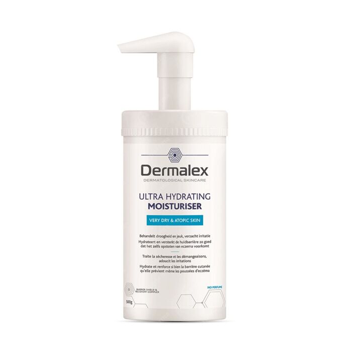 vertalen In Ontbering Dermalex Intensief Hydraterende Creme 5% Ureum 500g online Bestellen / Kopen
