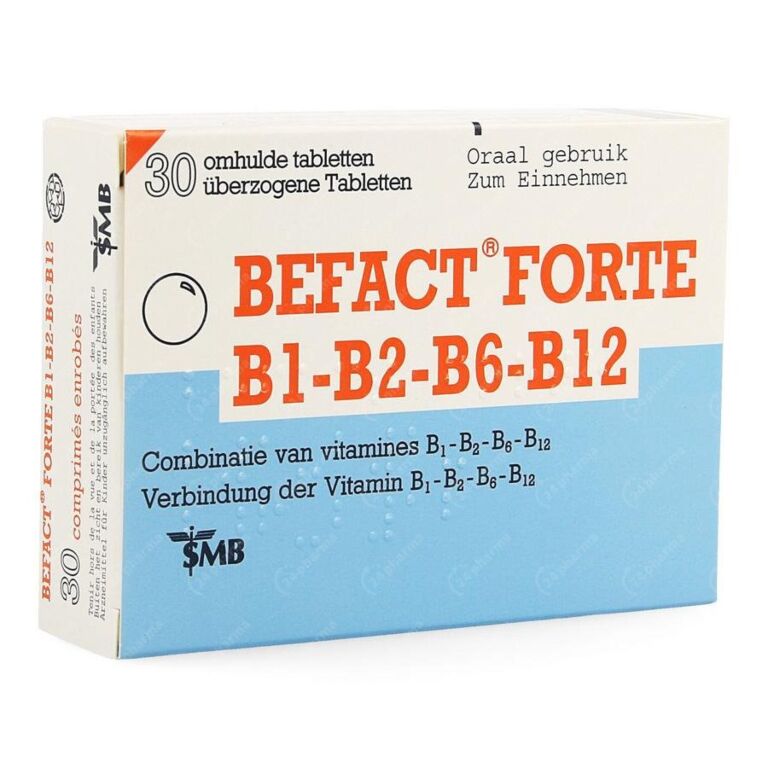 kans gemak Korst Befact Forte 30 Tabletten online Bestellen / Kopen
