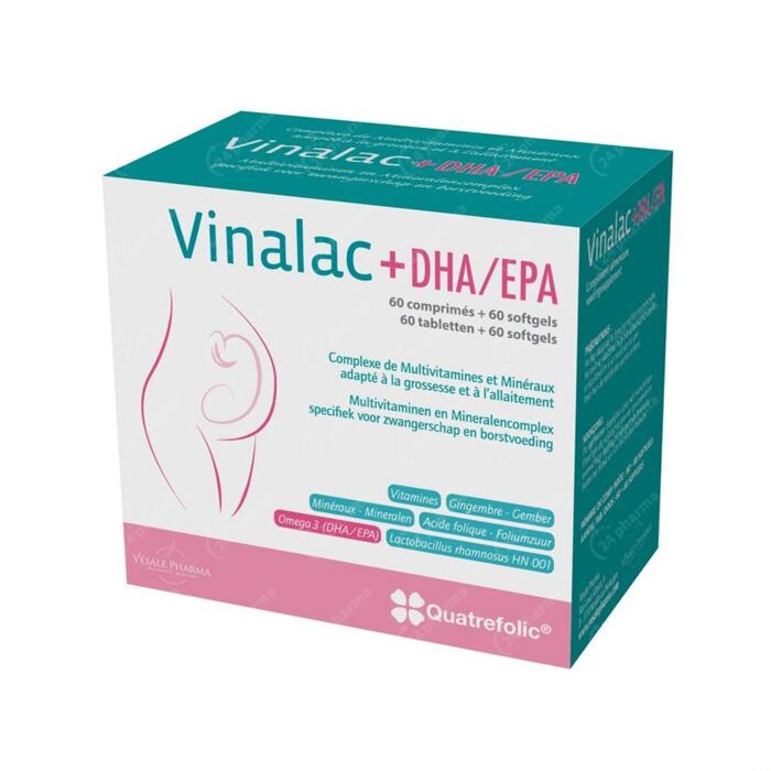 Vinalac Dha Epa Caps 60 Tabletten 60 Softgels Optimale Formule Online Bestellen Kopen