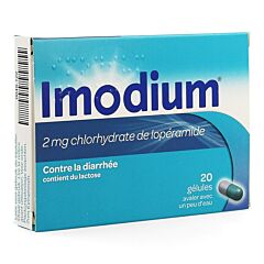 Imodium 2mg 20 Gélules