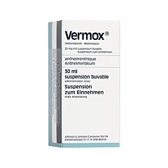 Vermox Suspension Buvable Flacon 30ml