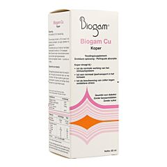 Biogam Cu Cuivre Solution Buvable Flacon 60ml
