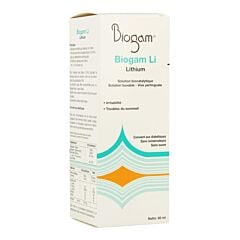 Biogam Li Lithium Solution Buvable Flacon 60ml