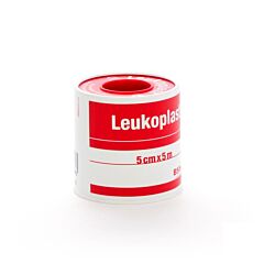 Leukoplast Deksel Poreus Kleefpleister 5cm x 5m 1 Stuk