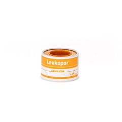 Leukopor Kleefpleister 2,5cm x 5m 1 Stuk