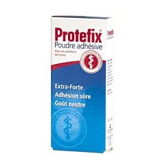 Protefix Poudre Adhésive Extra-Forte Prothèse Dentaire 50g