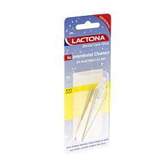 Lactona Brossette Interdentaire 2.5mm XXS Short + Support 5 Pièces