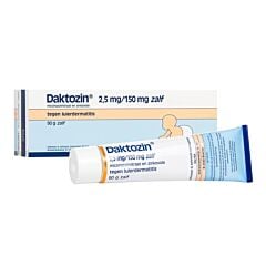 Daktozin 2,5mg/150mg Pâte contre la Dermatite des Langes Tube 90g