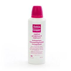 Dakin Cooper Stabilisé Antiseptique Flacon 250ml