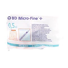 Bd Microfineplus Ser Ins 05ml 29g 127mm 10 324824