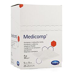 Hartmann Medicomp 4PL  5x5cm 50 Stuks