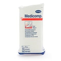 Hartmann Medicomp Compresses Non-Stériles 4 Plis 5x5cm 100 Pièces