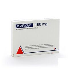 Asaflow 160mg Affections Cardiovasculaires 56 Comprimés Gastro-Résistants