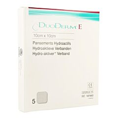 Duoderm E Hydroact 5 10x10cm H 7660