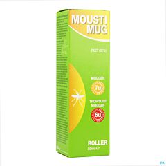 Moustimug Original 20% DEET Roller 50ml