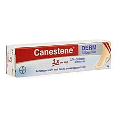 Canestene Derm Bifonazole 1% Crème Tube 15g