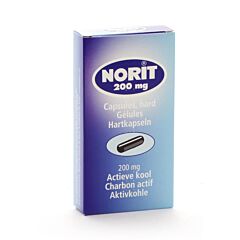 Norit 200mg Charbon Actif 30 Gélules