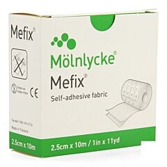 Mefix 2,5cm x 10m 1 Stuk