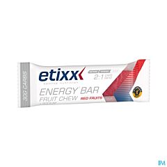 Etixx Energy Bar Fruit Chew Fruits Rouges