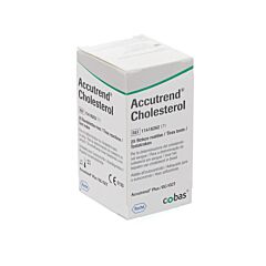 Accutrend Cholesterol Bandelettes-Test 25 Pièces