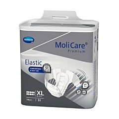 Hartmann MoliCare Premium Elastic Change d'Incontinence 10 Gouttes Taille XL 14 Pièces