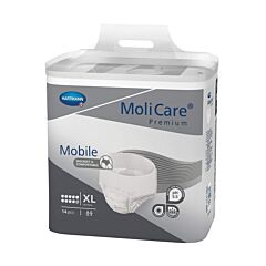 Hartmann MoliCare Premium Mobile Slip dIncontinence 10 Gouttes Taille XL 14 Pièces