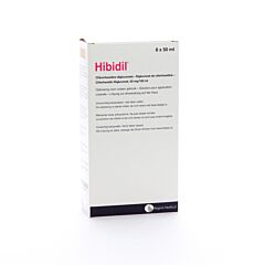 Hibidil Solution pour Application Cutanée 8 Unidoses x 50ml