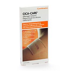 Cica Care Plaque De Gel De Silicone - 12cmx 6cm - 1 Pièce