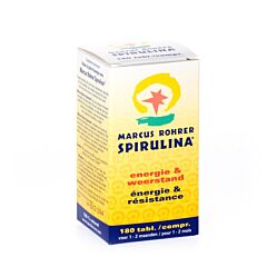 Marcus Rohrer Spirulina 300mg Energie & Résistance 180 Comprimés