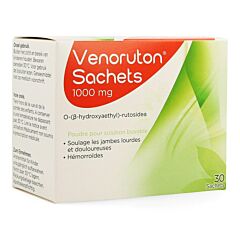 Venoruton 1000mg Poudre pour Solution Buvable 30 Sachets