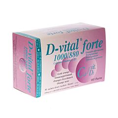 D-Vital Forte 1000mg/880UI Calcium/Vitamine D3 Orange 30 Sachets