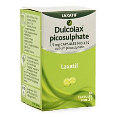 Dulcolax Picosulphate 2,5mg Laxatif 50 Capsules Molles