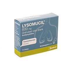 Lysomucil 600mg Toux Grasse 14 Sachets de Granulés