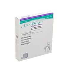 Duoderm Extra Dun Verband 7,5cmx7,5cm 5 Stuks