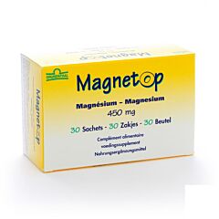 Magnetop Magnésium 450mg 30 Sachets