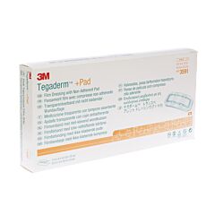 Tegaderm Plus Pad 3m Transp Steril 9cmx25cm 25 3591