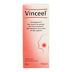 Heel Vinceel Maux de Gorge & Douleurs Buccales Spray 20ml