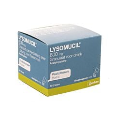 Lysomucil 600mg Toux Grasse 60 Sachets de Granulés
